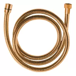 Arno wąż natryskowy rozciągliwy 1500-1800 mm różowe złoto